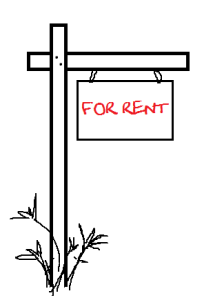 For Rent Sign