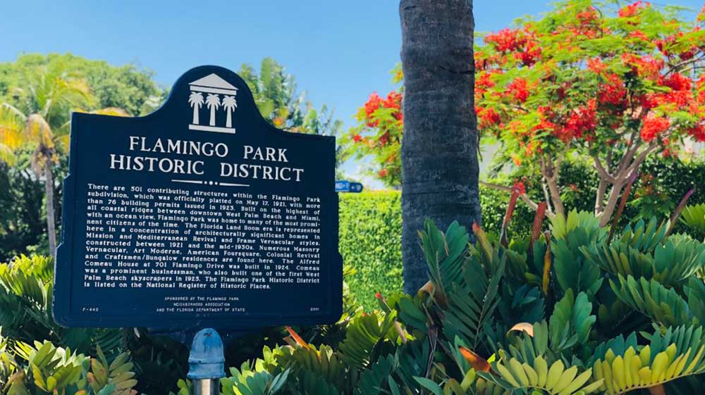 flamingo-park flamingo park neighborhood west palm beach florida
